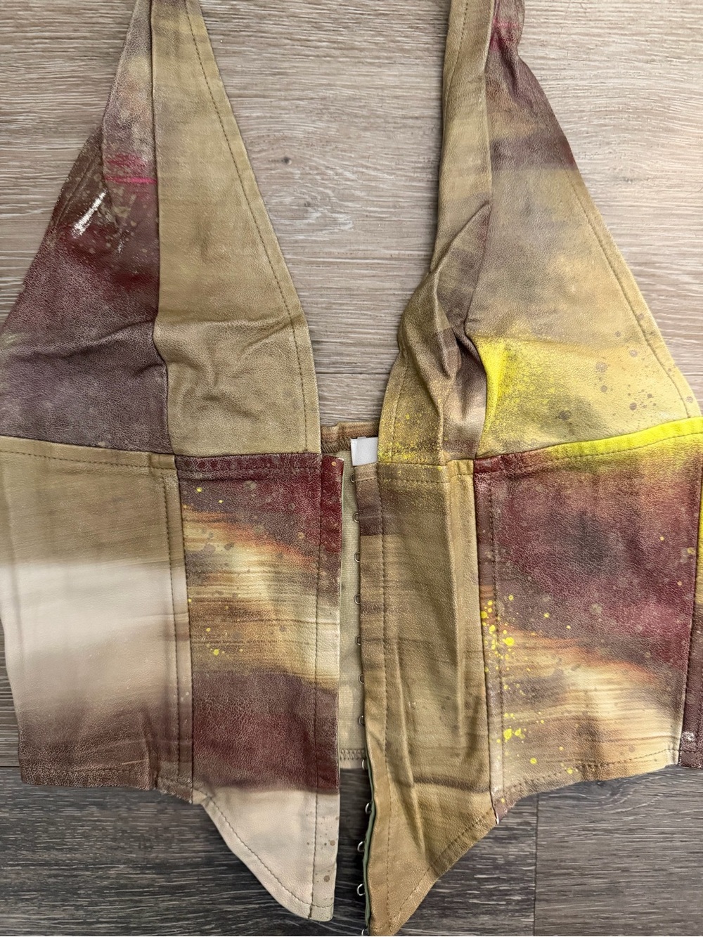 Miaou SSENSE Exclusive Muliticolor Mara Corset Top - Picture 4 of 5